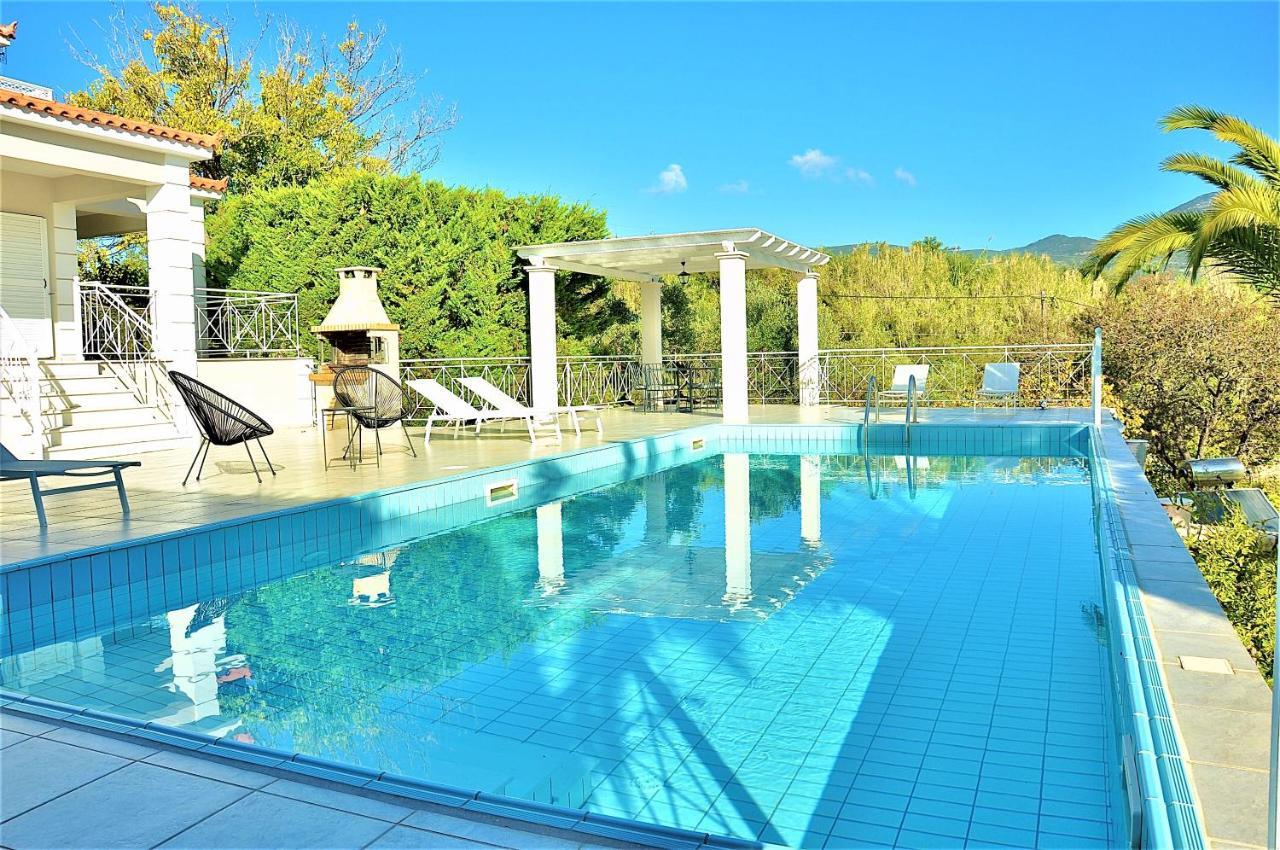 Sea Wave Villa Kefaloniaprivatevillas Trapezaki  Eksteriør billede