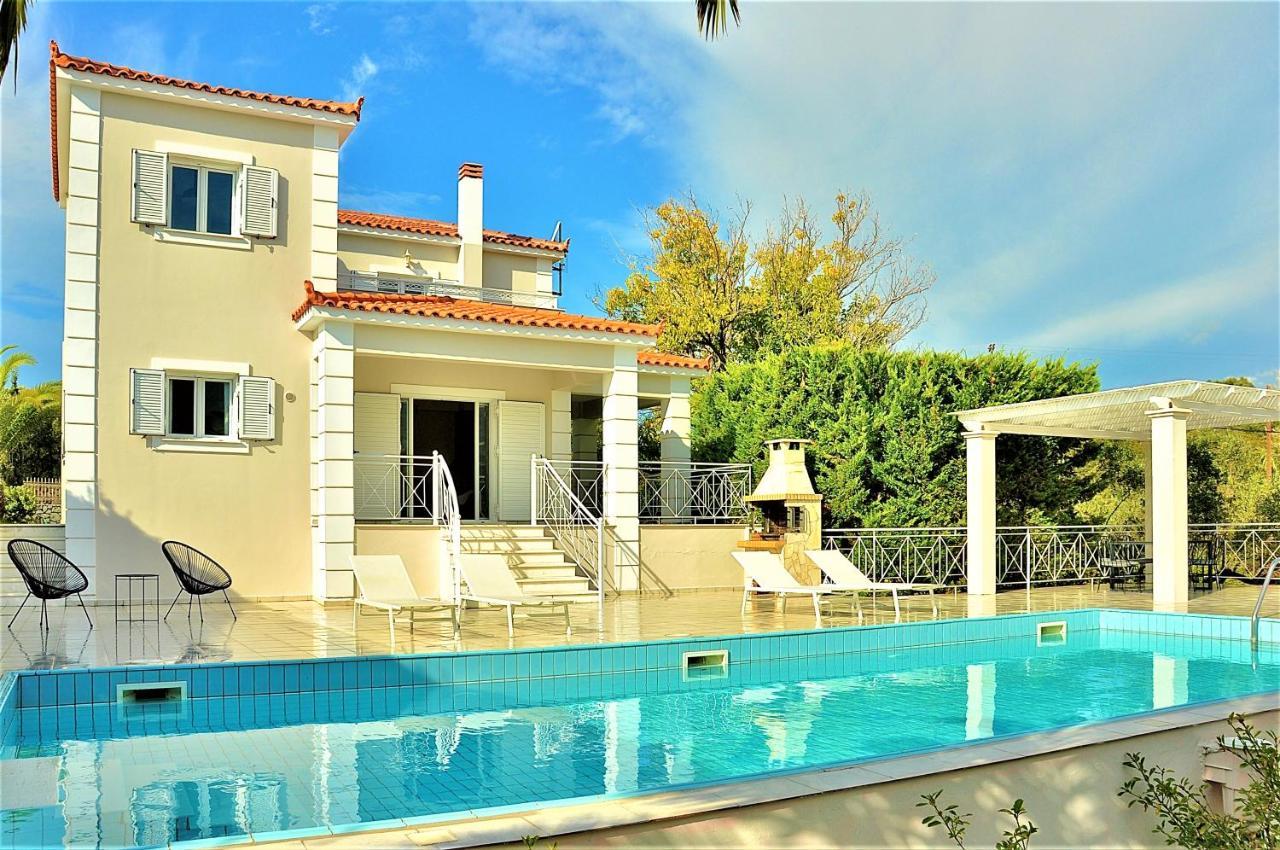 Sea Wave Villa Kefaloniaprivatevillas Trapezaki  Eksteriør billede